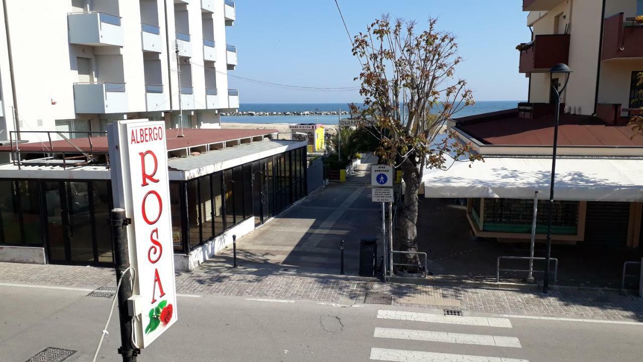 Hotel Rosa Ріміні Екстер'єр фото